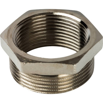 Футорка STOUT никелированная 1 1/4X1, SFT-0029-001141