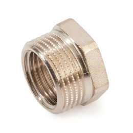 Футорка STOUT никелированная 3/4X1/4, SFT-0029-003414