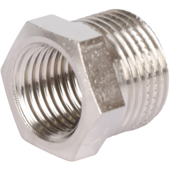 Футорка STOUT никелированная 3/8X1/4, SFT-0029-003814