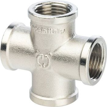 Крестовина STOUT ВВ никелированная 1/2, SFT-0031-000012