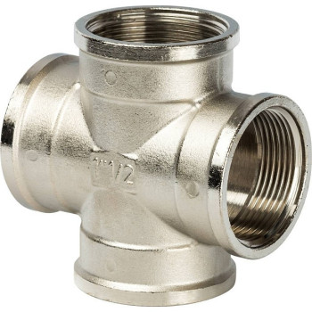 Крестовина STOUT ВВ никелированная 1 1/2, SFT-0031-000112