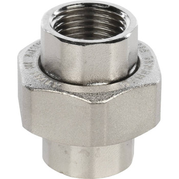 Разъемное соединение STOUT американка ВВ никелированное 1/2, SFT-0034-000012