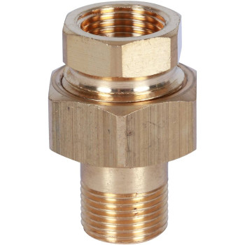 Разъемное соединение STOUT американка ВН 3/8, уплотнение под гайкой o-ring кольцо, SFT-0040-000038