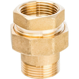 Разъемное соединение STOUT американка ВН 1 уплотнение под гайкой по плоскости, SFT-0044-000001