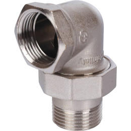 Разъемное угловое соединение STOUT американка ВН, никелированное 1, SFT-0059-000001