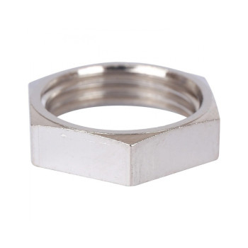 Контргайка STOUT никелированная 1/4, SFT-0060-000014