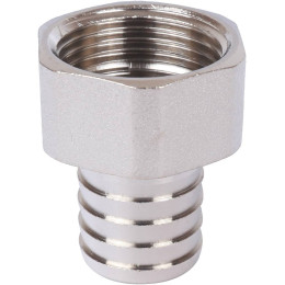 Штуцер STOUT ВР никелированный 1 x25, SFT-0066-000125