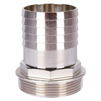 Штуцер STOUT НР никелированный 2 x50, SFT-0067-000250