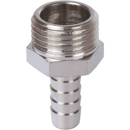 Штуцер STOUT НР никелированный 1/2 x10, SFT-0067-001210