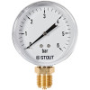 Манометр радиальный STOUT корпус Dn 80 мм 1/2 , 0...6 бар, кл.2.5