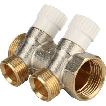 Коллектор распределительный STOUT 1, 2 отвода 3/4 ЕК, SMB 6851 013402