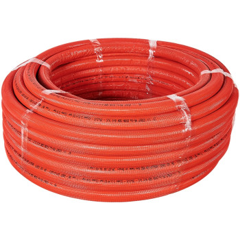 Труба STOUT 25х3,5 (бухта 50 метров) PEX-a из сшитого полиэтилена с кислородным слоем, серая в теплоизоляции (красная), SPI-0003-002535
