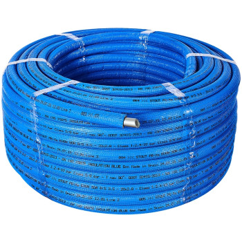 Труба STOUT 20х2,8 (бухта 100 метров) PEX-a из сшитого полиэтилена с кислородным слоем, серая в теплоизоляции (синяя), SPI-0004-002028