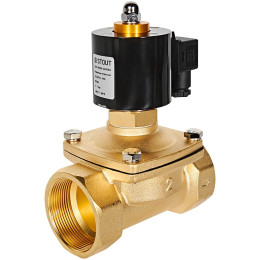 Клапан соленоидный (электромагнитный) STOUT прямого действия НО 220В G2, SSV-0020-220050