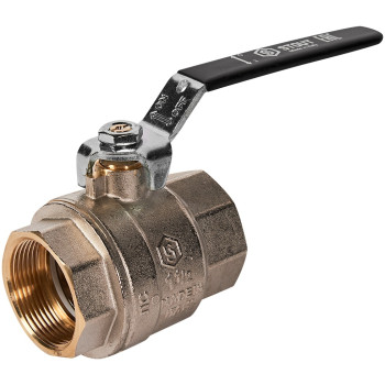 Кран шаровой полнопроходной STOUT ВР/ВР ручка рычаг 1 1/2, SVB-0001-200040