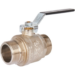 Кран шаровой STOUT полнопроходной, НР/НР, ручка рычаг 1 1/4, SVB-0005-000032