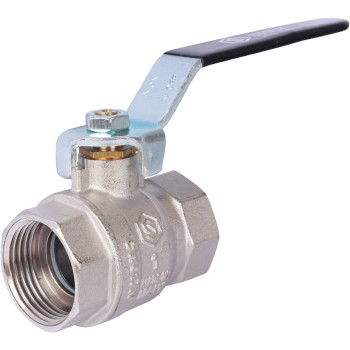Кран шаровой стандартнопроходной STOUT SVB ВР/ВР, ручка рычаг 1, SVB-0011-000025