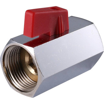 Кран шаровой мини STOUT 3/4 муфтовый, SVB-0021-000020