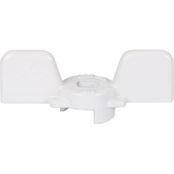 Ручка-бабочка STOUT для шарового крана STOUT 1/2 -3/4 (Белая), SVB-BUT-1234-01