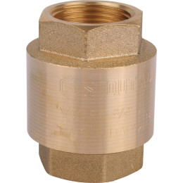 Клапан обратный пружинный муфтовый с пластиковым седлом STOUT 3/4, SVC-0012-000020