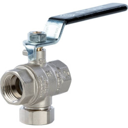 Кран шаровой STOUT с фильтром 1/2, SVF 0001 000015