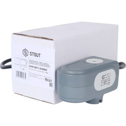 Сервопривод для шаровых зональных клапанов STOUT ход 90°, кабель 1 м, 40 сек., 24 B, 5 полюсов, SVM-0071-024005