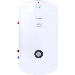 Водонагреватель STOUT бойлер комбинированного нагрева напольный 100 л, ТЭН 2 кВт, SWH-1110-050100