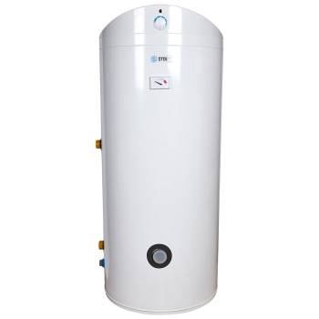 Водонагреватель STOUT бойлер комбинированного нагрева напольный 150 л, ТЭН 2 кВт, SWH-1110-050150