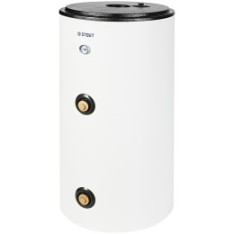 Бойлер косвенного нагрева напольный STOUT OptiBase SWH-2110 400 л с 2 теплообменниками, SWH-2110-200400