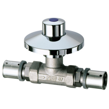 Вентиль PressFAR под штукатурку для труб 16*2