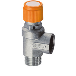 Клапан предохранительный 1/2" (ВР), 3.5 бар