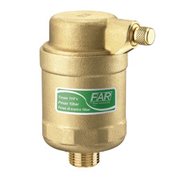 Воздухоотводчик 1/2", НР, автоматический, прямой, высокое давление FAR
