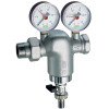 Фильтр 1 1/2", из DZR латуни, с манометром, хромированный FAR