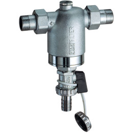 Фильтр 1/2", НР-НР, 100 мкм, Tmax: 95 °С, 25 бар FAR
