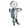 Фильтр 1", ВР-НР, 100 мкм, с манометром, Tmax: 95 °С, 25 бар FAR