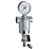 Фильтр 1/2", ВР-ВР, 100 мкм, с манометром, Tmax: 95 °С, 25 бар FAR