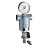 Фильтр 3/4", ВР-ВР, 300 мкм, с манометром, Tmax: 95 °С, 25 бар FAR