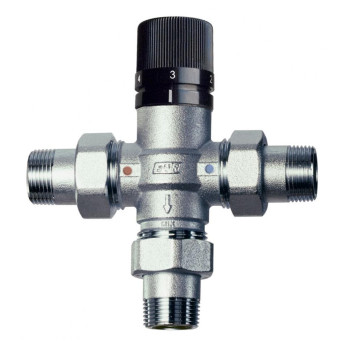Смеситель термостатический 3/4", американка FAR