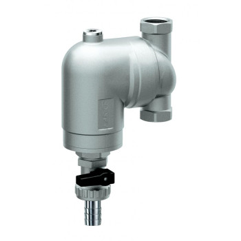 Фильтр с поворотным соединением, 1/2", ВР-ВР, 300 мкм, под манометр, Tmax: 95 °С, 25 бар FAR
