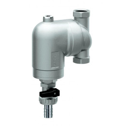 Фильтр с поворотным соединением, 3/4", ВР-ВР, 300 мкм, под манометр, Tmax: 95 °С, 25 бар FAR