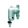 Фильтр с поворотным соединением, 1/2", ВР-НР, 100 мкм, с магнитной вставкой, под манометр, Tmax: 95 °С, 25 бар FAR