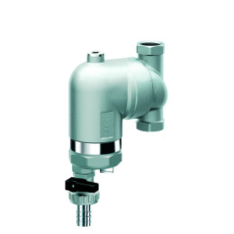Фильтр с поворотным соединением, 1/2", ВР-ВР, 300 мкм, с магнитной вставкой, под манометр, Tmax: 95 °С, 25 бар FAR