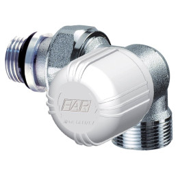Вентиль термостатический трехосевой, правосторонний, 1/2", М24х19, EPDM FAR