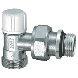 Вентиль запорный угловой, 1/2", М24х19, EPDM (аналог FV 1100 C12) FAR