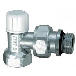Вентиль запорный угловой 3/4" ВР, EPDM
