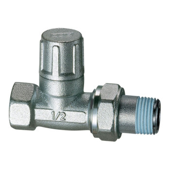 Вентиль запорный прямой 1/2" ВР (ключ для воздухоотводчика FD 6300 в комплекте)