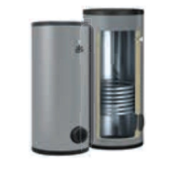 Бойлер напольный косвенного нагрева INOX Gekon B01 400 400 л