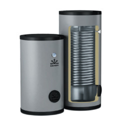 Бойлер напольный косвенного нагрева INOX Gekon HWB 300 1HE XL 300 л