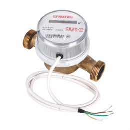 Водосч. унив, кварт, проводной RS-485 (протокол ModBus), до +90^С, 1,5м3, 1/2", 110 мм (модель СВЭУ-1)