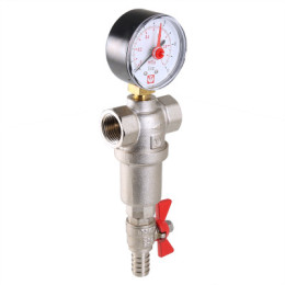 Фильтр механической очистки промывной каскадный 500/100 мкм 1/2"